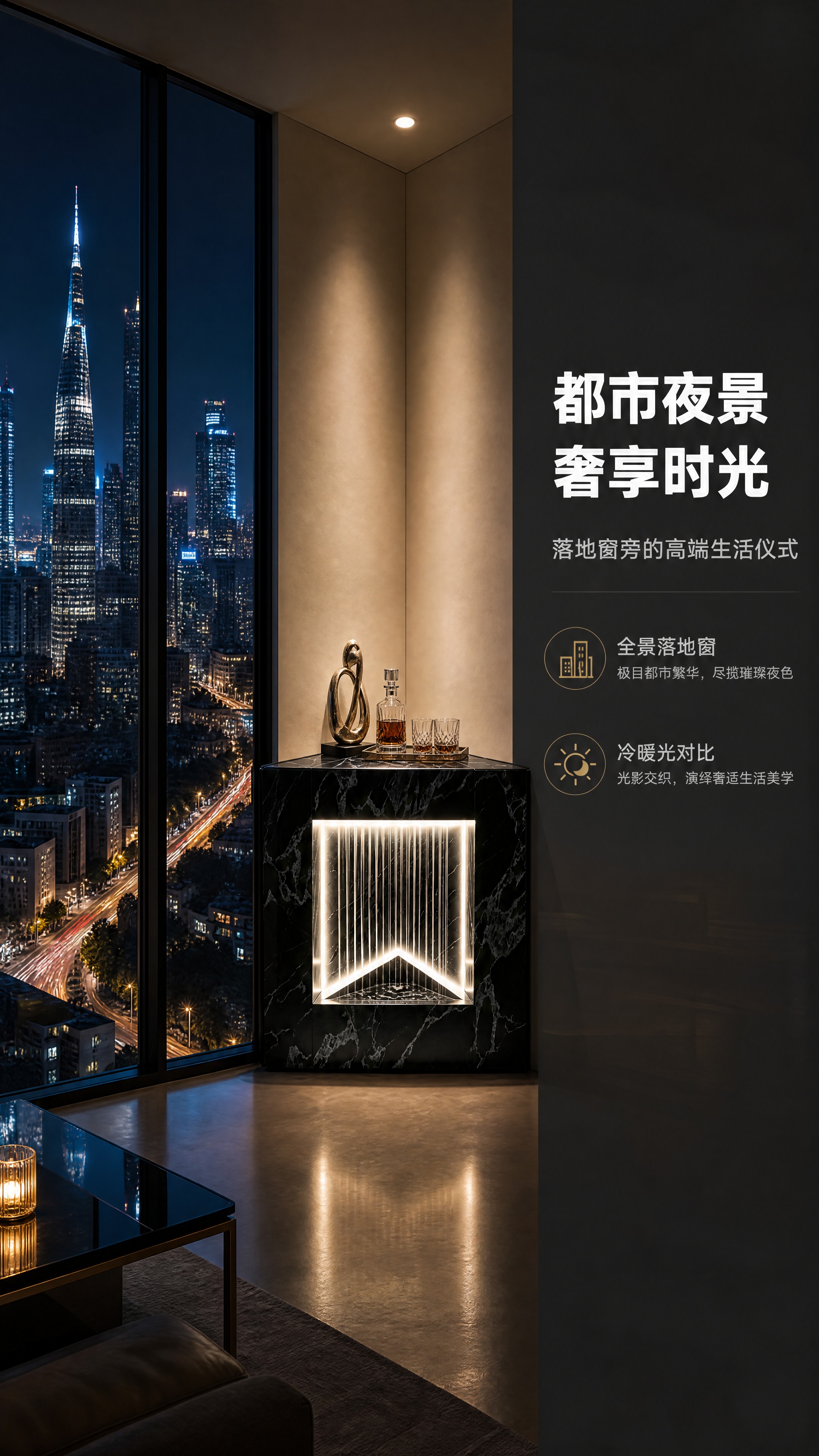 [商品] 使用【图1】轻奢流水玄关台；保留45度等腰三角形墙角… - 图片创意预览
