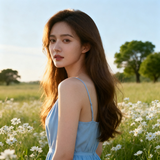 生成美女图片预览效果