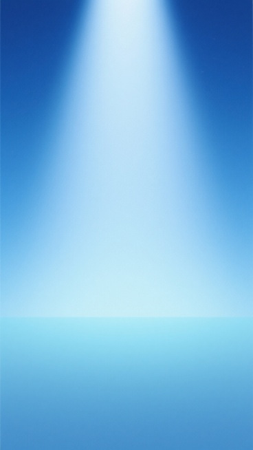 蓝色弥散光背景，以大面积留白为主体，顶部呈现由深蓝向浅蓝柔和过渡的渐变效果，底部融入淡青色的渐变层次，整体色调清新通透，光线从中心向四周自然扩散，形成明亮柔和的光晕效果，背景质感细腻平滑，无任何文字和装饰元素，营造出简约、宁静、空灵的氛围。预览效果