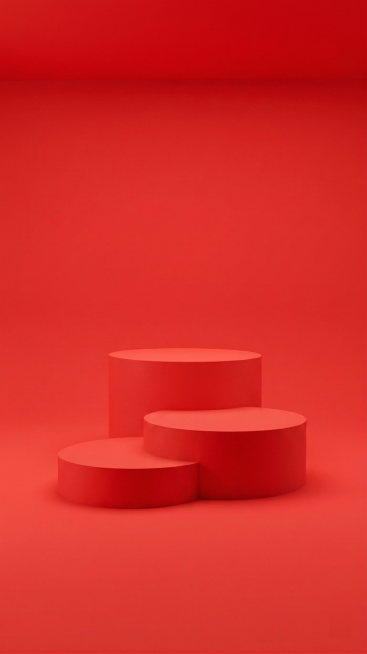 把三个展台的背景改纯色不要窗户屋顶预览效果