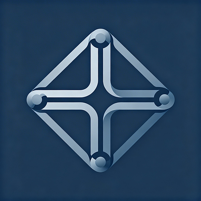 以枢纽互动为名，制作俩张企业头像