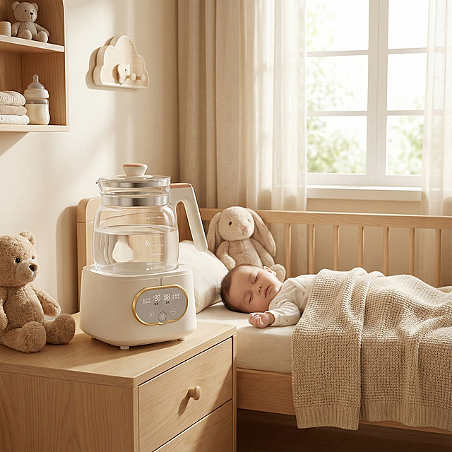 用我上传的图片为产品主体，在一个真实的温馨的母婴场景里面，生成1:1尺寸5张