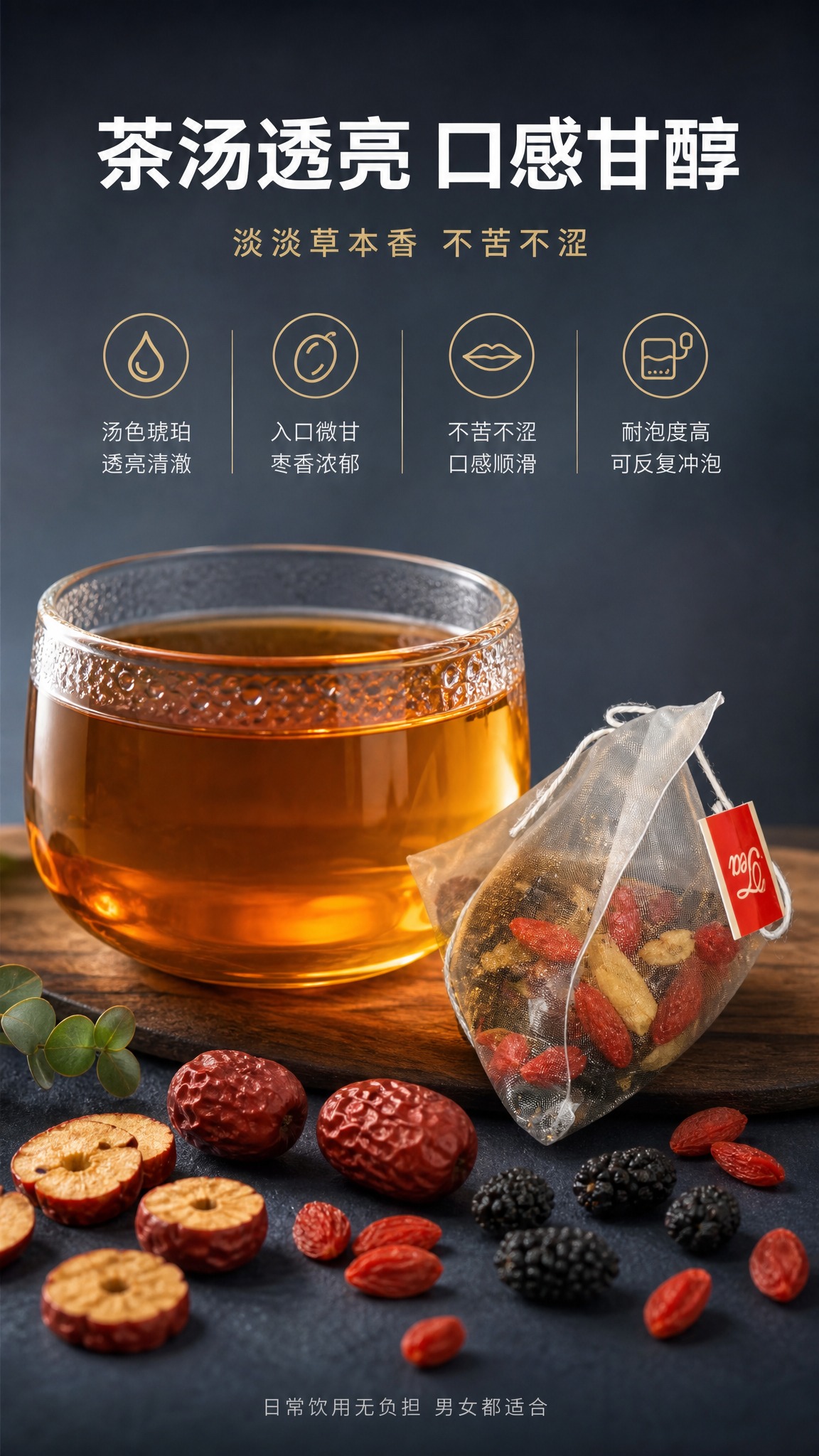 [商品] 使用【图4】茶包图；保留茶包外观与内部原料形态；完全… - 图片创意预览