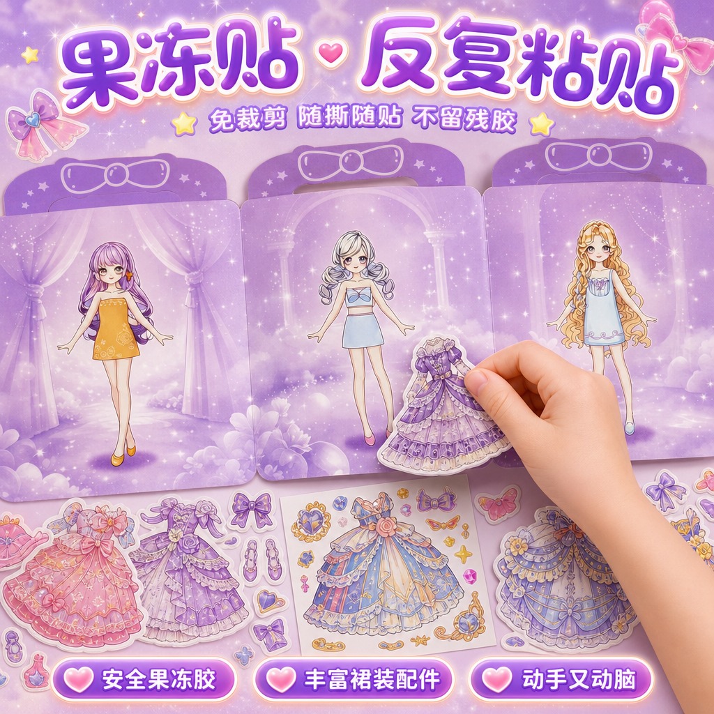 正方形1:1构图，超高清电商主图，糖果梦幻少女风，鲜亮通透色彩… - 图片创意预览