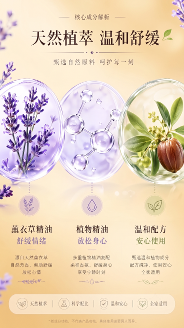 将图片背景做暖黄风格处理，产品颜色保持不变，元素颜色保持不变预览效果