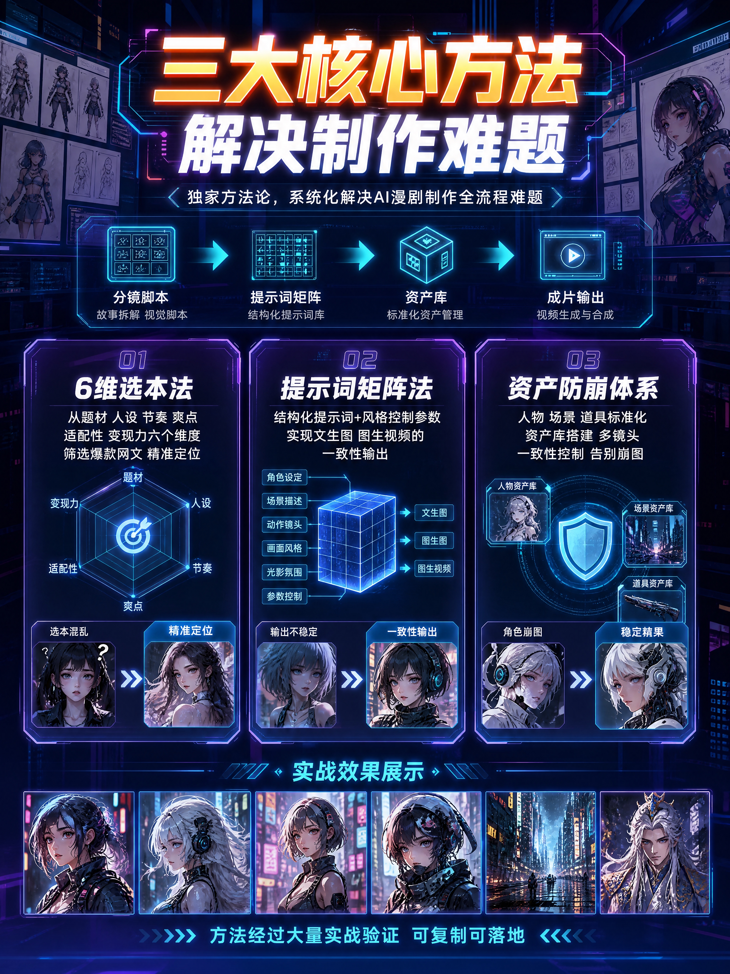 [商品] 使用AI漫剧角色素材；服务素材保护：保留角色风格，用… - 图片创意预览