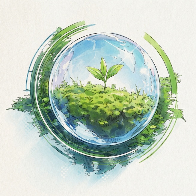 改成手绘插图，不要logo预览效果