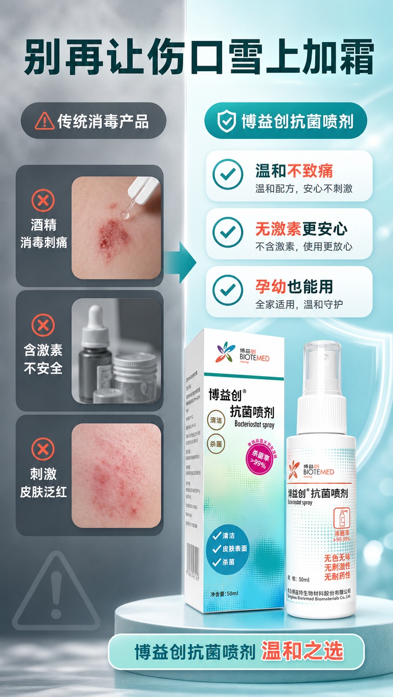 [商品] 使用【图1】博益创抗菌喷剂产品图；保留瓶身与包装盒的… - 图片创意预览