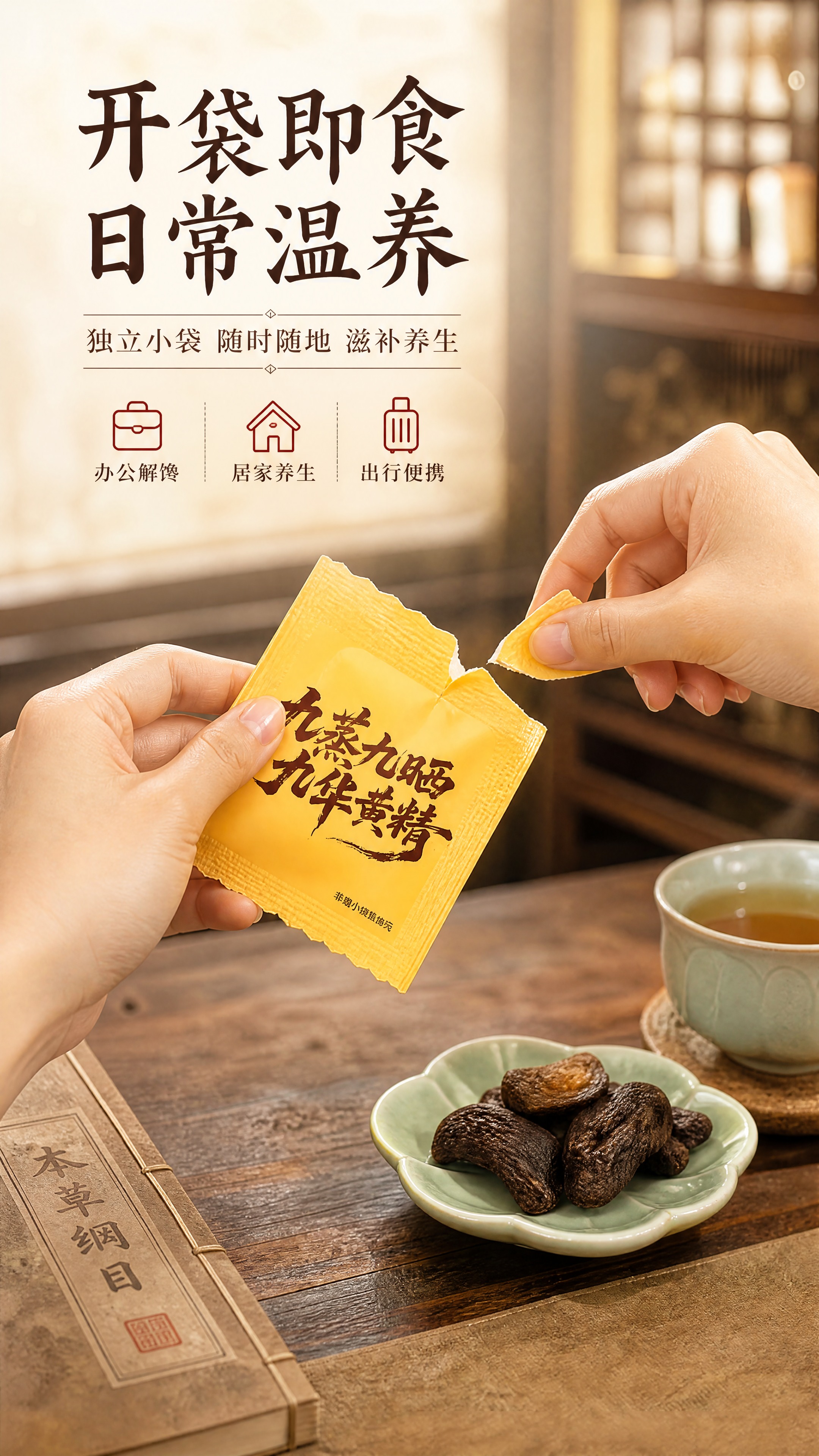 [商品] 使用【图5】手持独立小袋图；保留黄色独立小袋包装与"… - 图片创意预览
