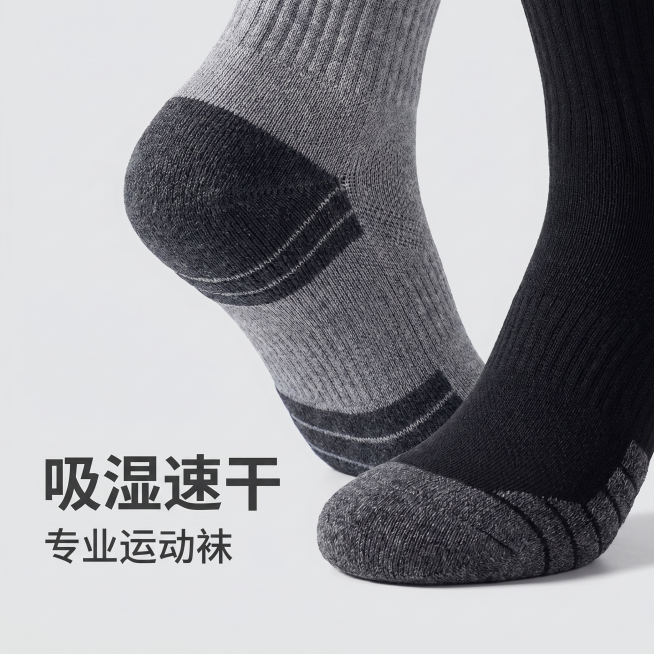 羊毛袜预览效果