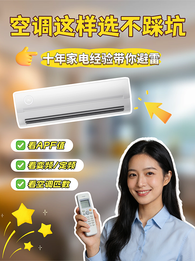 小红书家电避坑指南封面通用