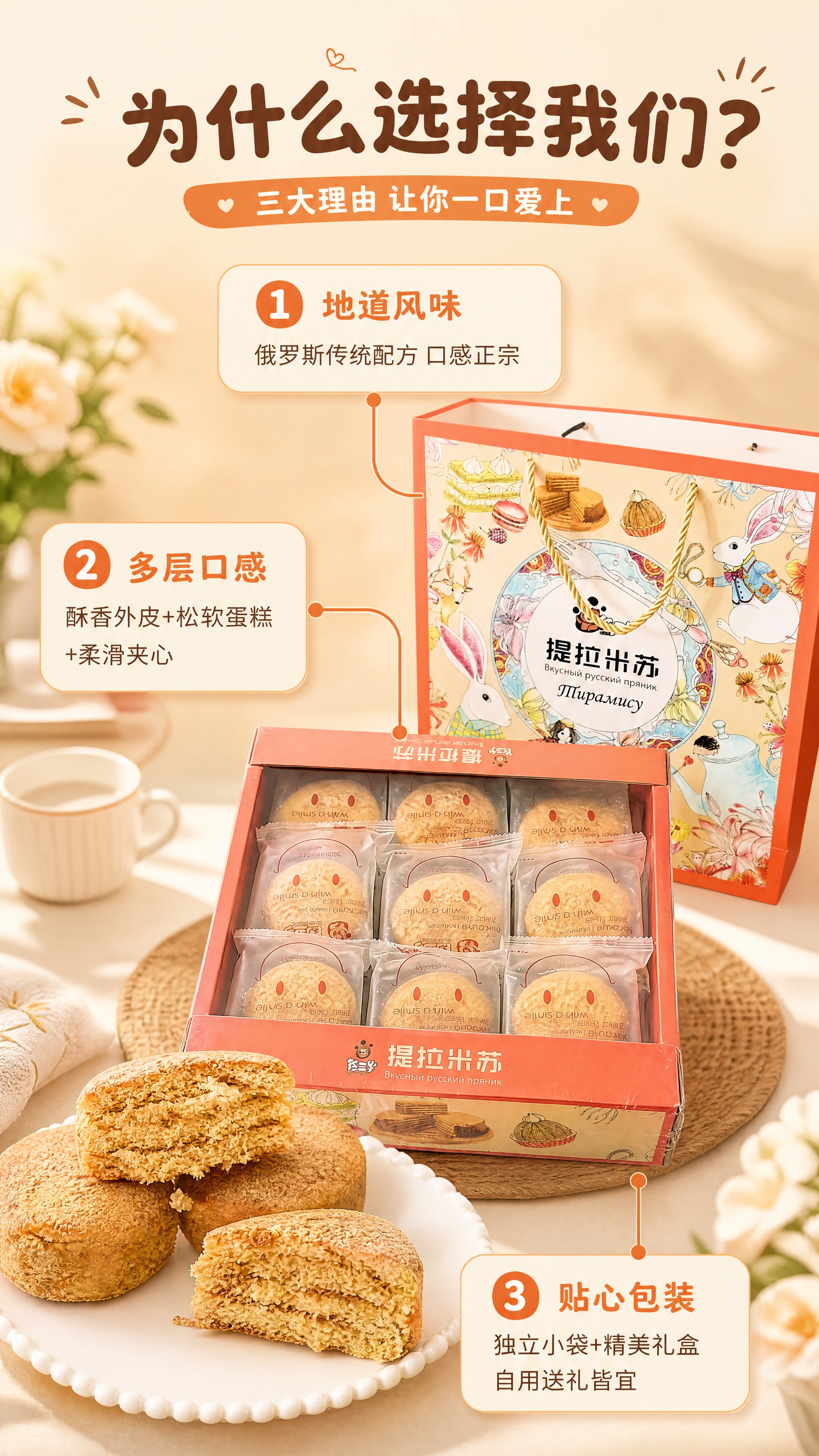 [商品] 使用【图1】和【图2】提拉米苏礼盒与蛋糕剖面；保留礼… - 图片创意预览