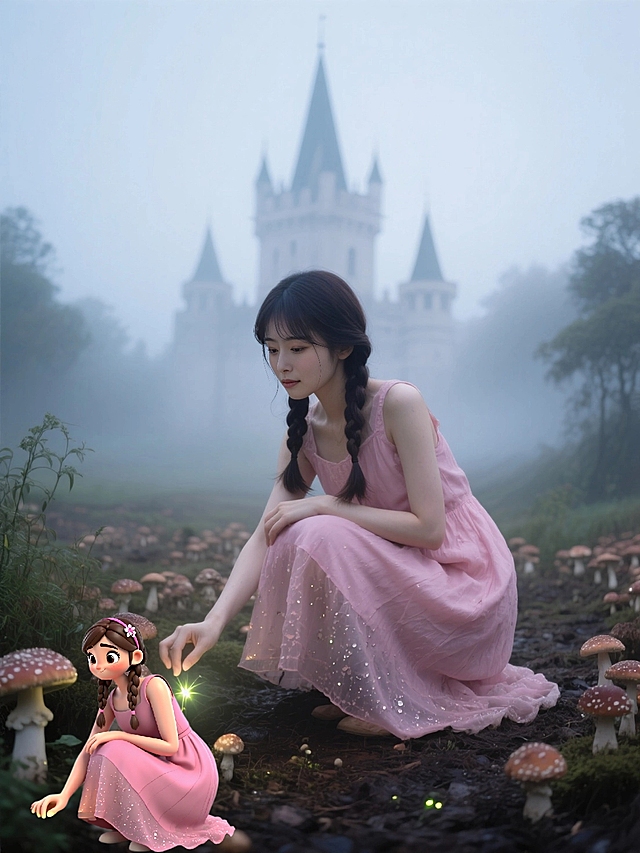 3DQ版童话里的粉裙公主