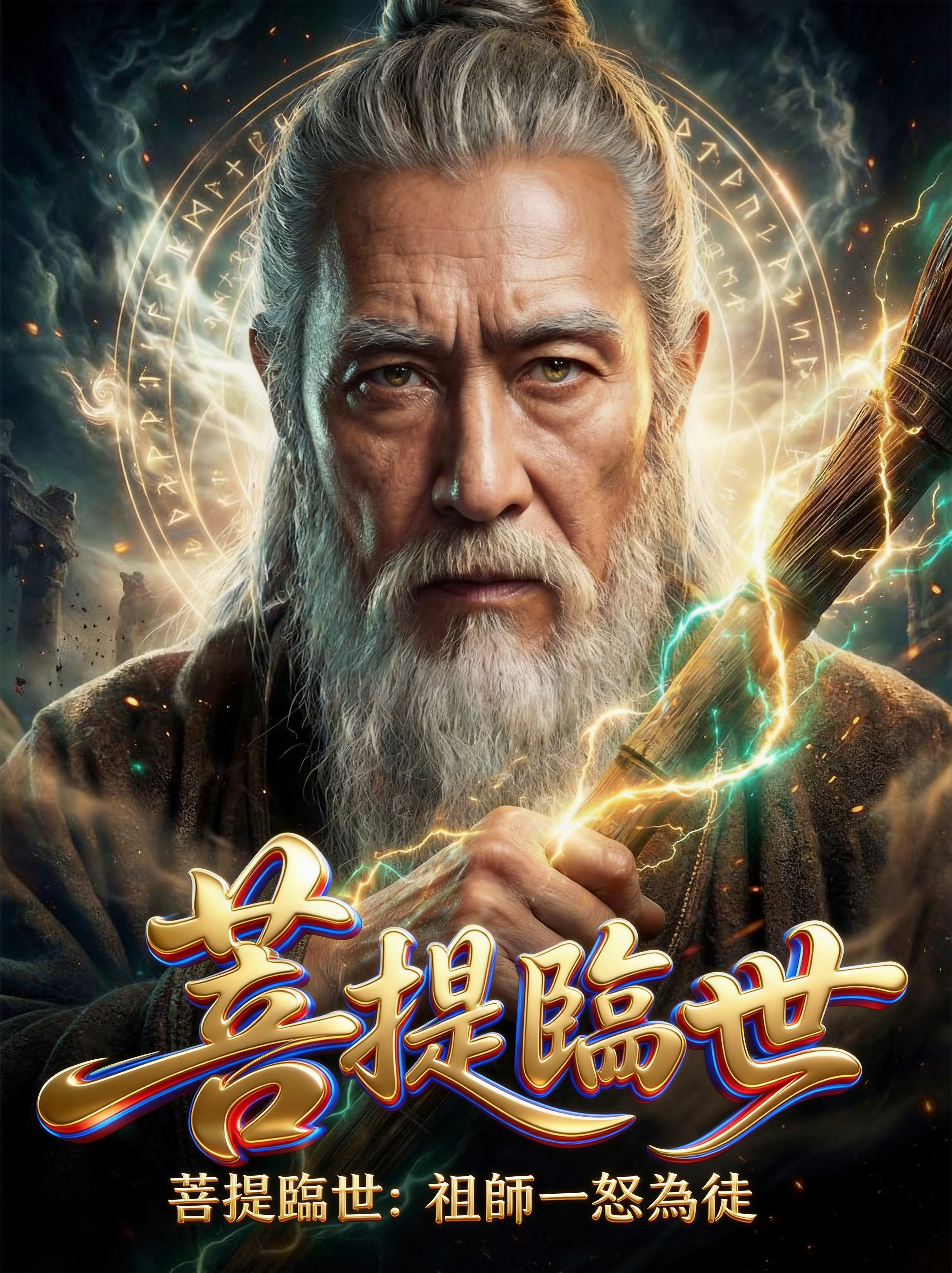 擦除原海报所有文字和信息，在海报下方原来的位置重新设计字体，放… - 图片创意预览