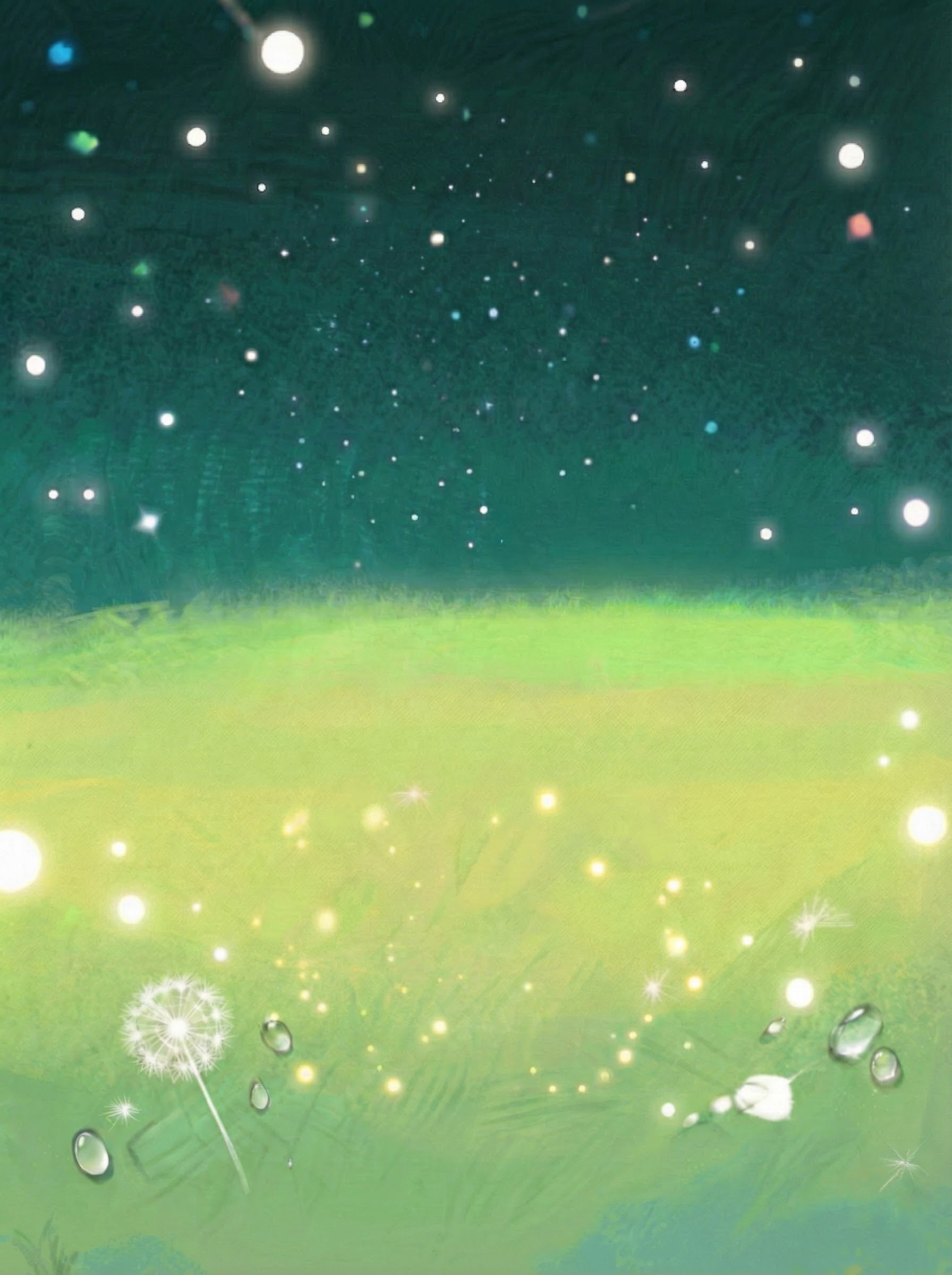 星空的颜色变成墨绿色 - 图片创意预览
