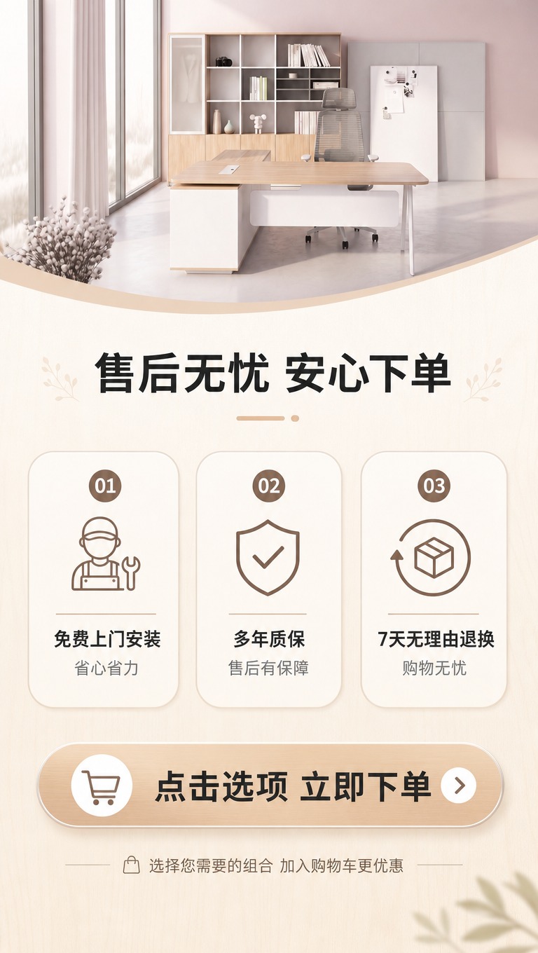 [商品] 本页为售后承诺与下单引导页，使用【图1】缩略场景作为… - 图片创意预览