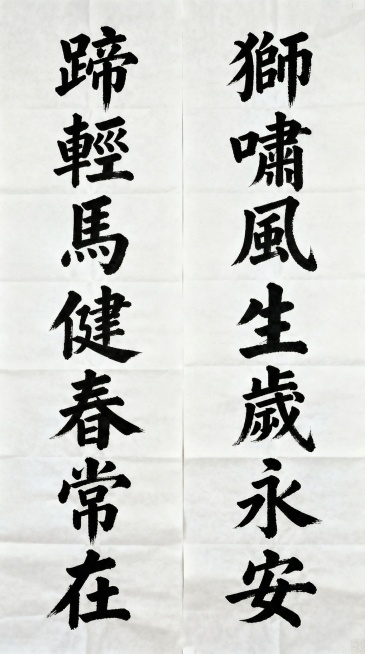 文字有一个错了，应该是“獅嘯”预览效果