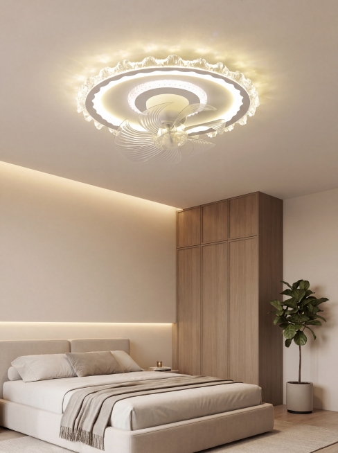 风扇灯严格参照上传产品图 https://gdesign-dam-hz.dancf.com/36420269433277574/40d19d5642ec4d8c965a3ac3665b6085.jpg预览效果