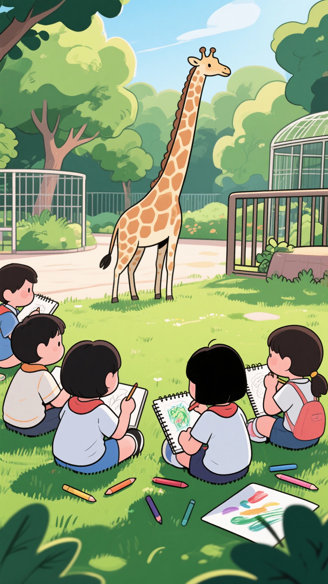 画面描述： 一张明亮、清新、充满艺术感的竖版海报。画面中央是一… - 图片创意预览
