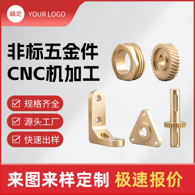 五金配件产品营销3D线上渠道商品主图(1:1)预览效果