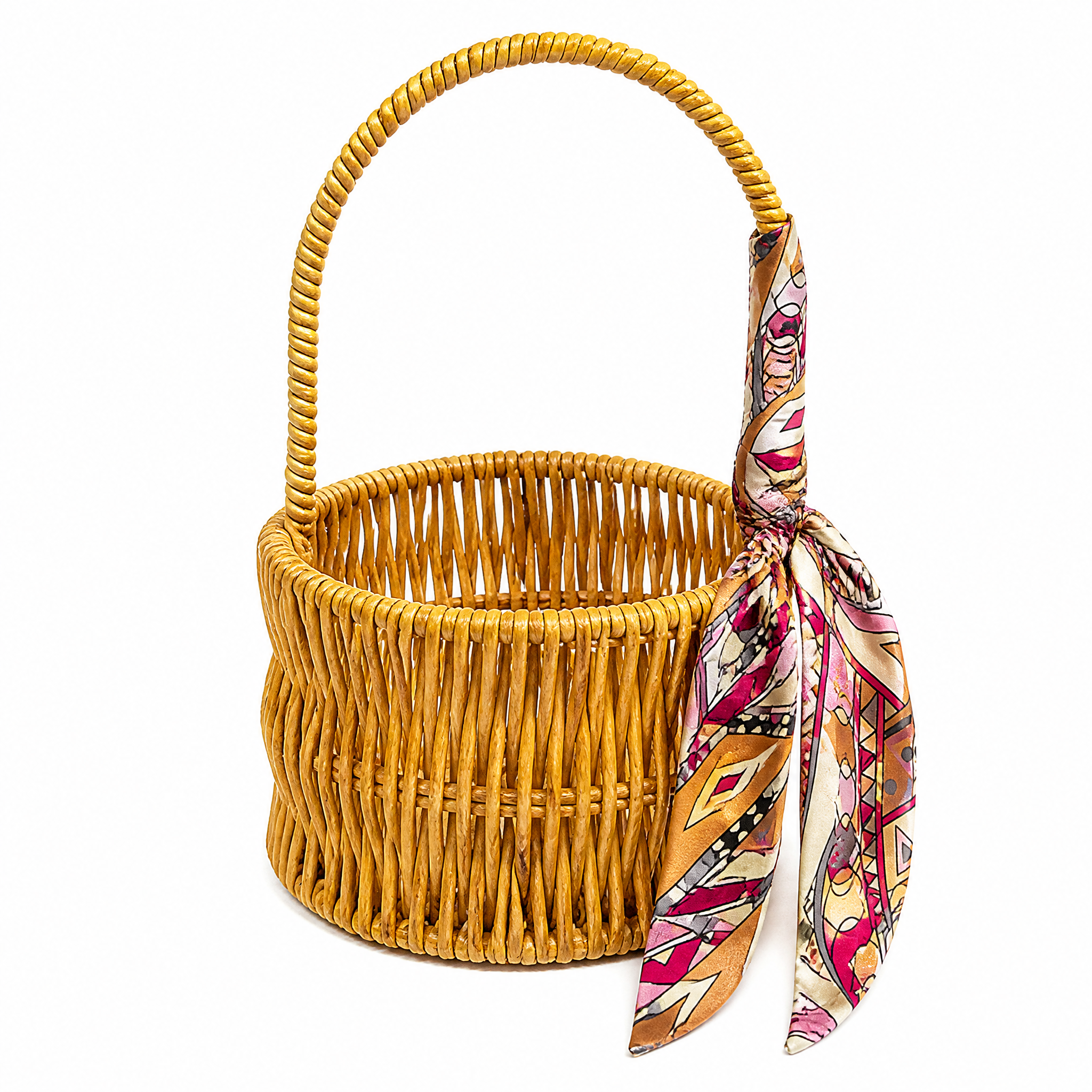 [主图-1] Round PP Rattan Storage… - 图片创意预览