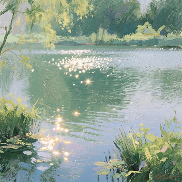 分别生成几张浴室里用的挂画：风格如下：古典美女与东方韵味： 近年来非常流行在浴室挂古典美女图。这类画作通常眉眼低垂、神态宁静，能中和瓷砖的冰冷感和水汽带来的“冷”，让空间多一份柔美和从容。特别是竖构图的画，非常适合填补马桶上方或门侧的窄墙。
抽象艺术与轻奢风： 几何图案、线条感强的抽象画，或者色彩浓郁的油画（如莫奈的睡莲等），能增加浴室的时尚感和高级感，适合现代轻奢风格的装修。
自然风光与植物： 由于浴室是“水”的空间，挂水景画（大海、湖泊）在风水上被认为有“聚财”之意，同时能带来宁静感。花卉或绿植画则能带来生机和清新的感觉，让人心情愉悦。
趣味文字与插画： 很多年轻人喜欢挂一些带有幽默文字（如“做自己”、“放松”）或搞怪插画的防水画，增加生活情趣。 尺寸为9：16