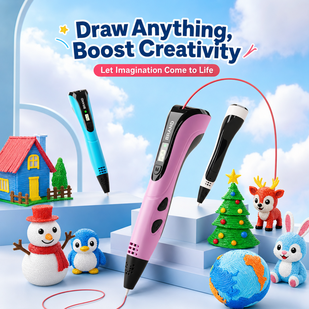 Amazon 1:1 main image for 3D pr… - 图片创意预览