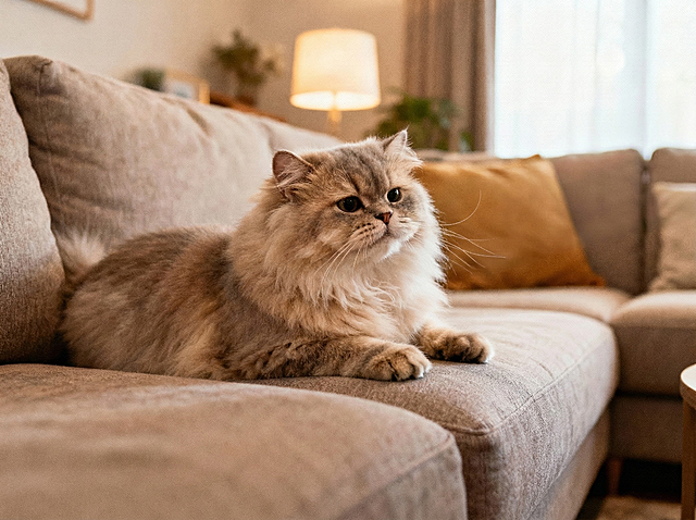 去除手和拿着的猫粮