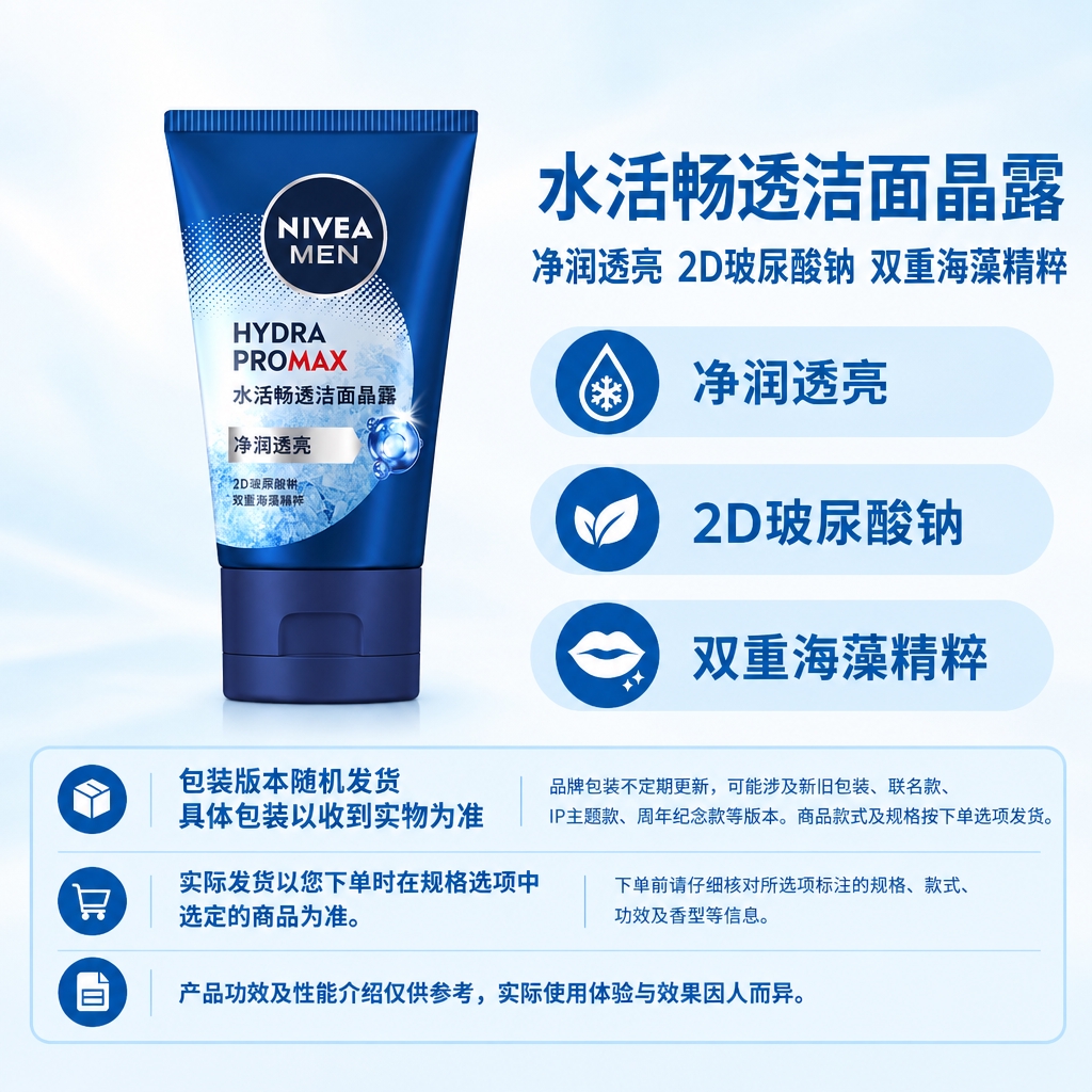 复刻指定电商主图母版版式，1:1方图。左侧商品区放置完整的妮维… - 图片创意预览