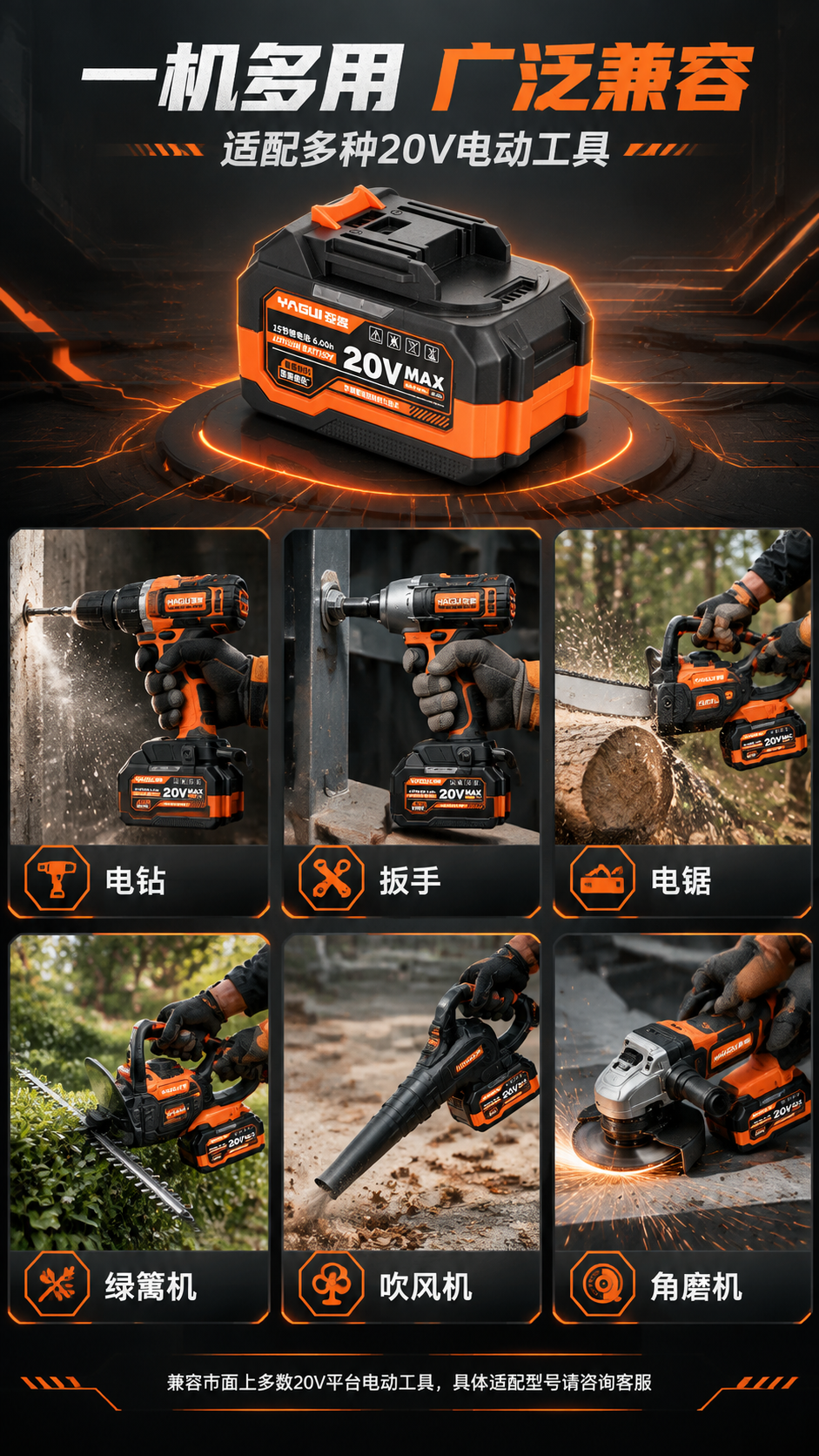 [商品] 使用【图3】亚贵20V MAX锂电池顶部接口图；保留… - 图片创意预览
