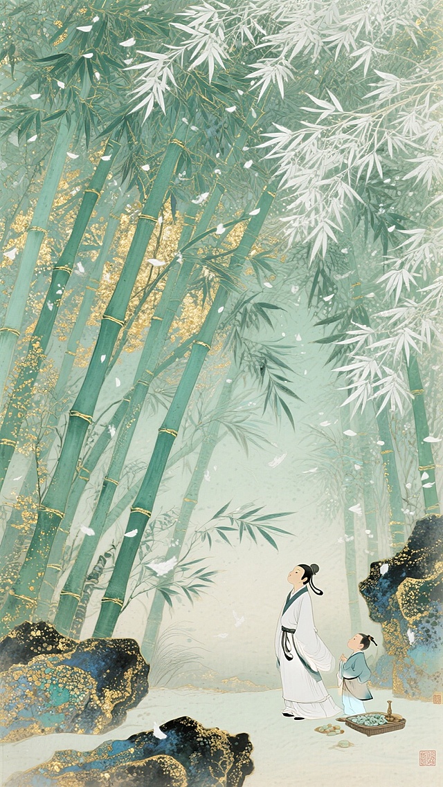 竹林、医者、风骨