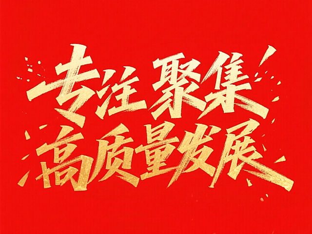 红金双色设计，大字鎏金风，喜庆感十足，彰显节日氛围。