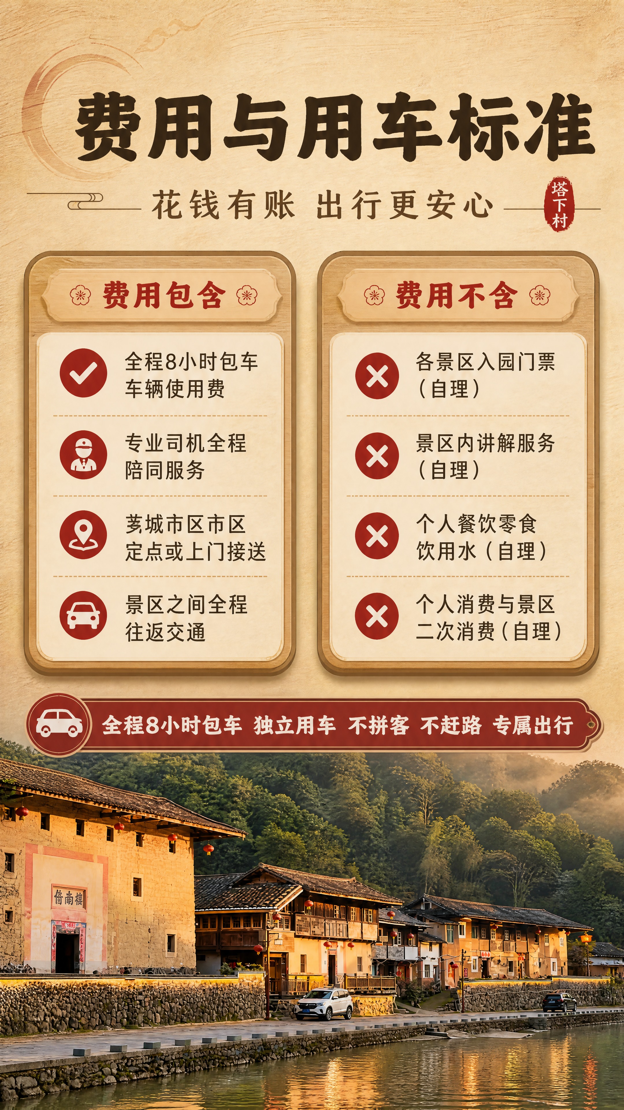 [商品] 使用【图6】塔下村土楼晨景全景作为背景素材，保留夯土… - 图片创意预览