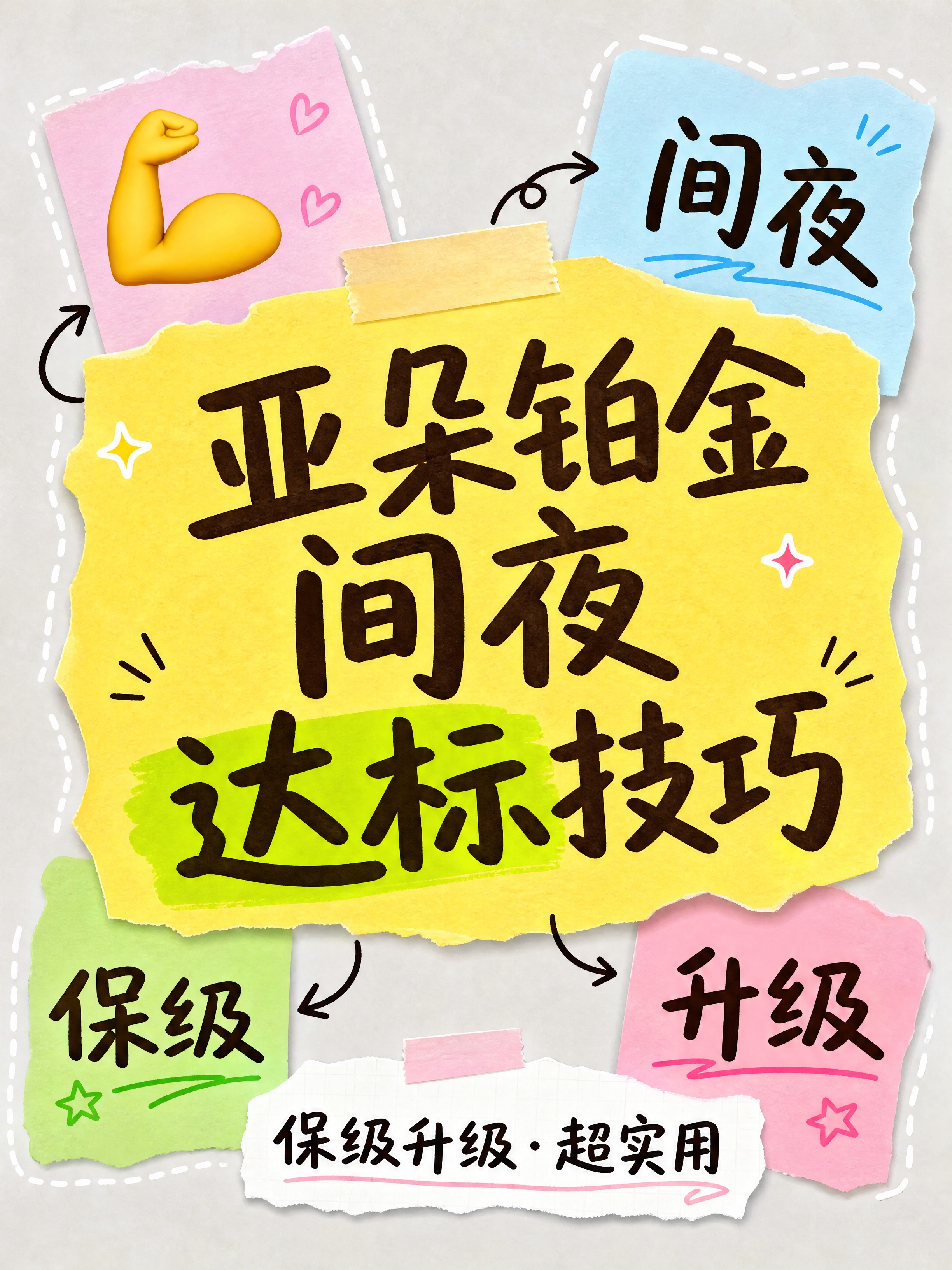 小红书笔记大字封面，纯大字，手账拼贴风，版式精美，小红书笔记封… - 图片创意预览
