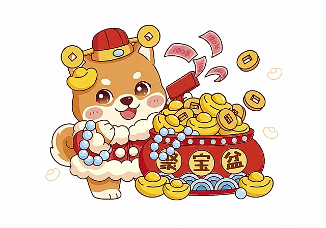 帮我把图中的小马换成小狗