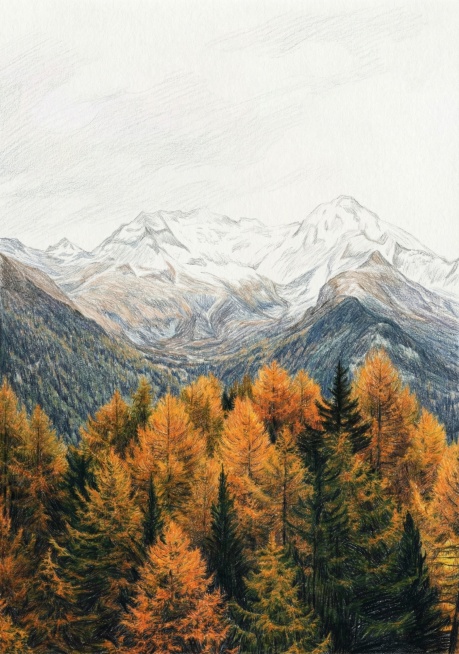 转换为彩铅绘画作品预览效果