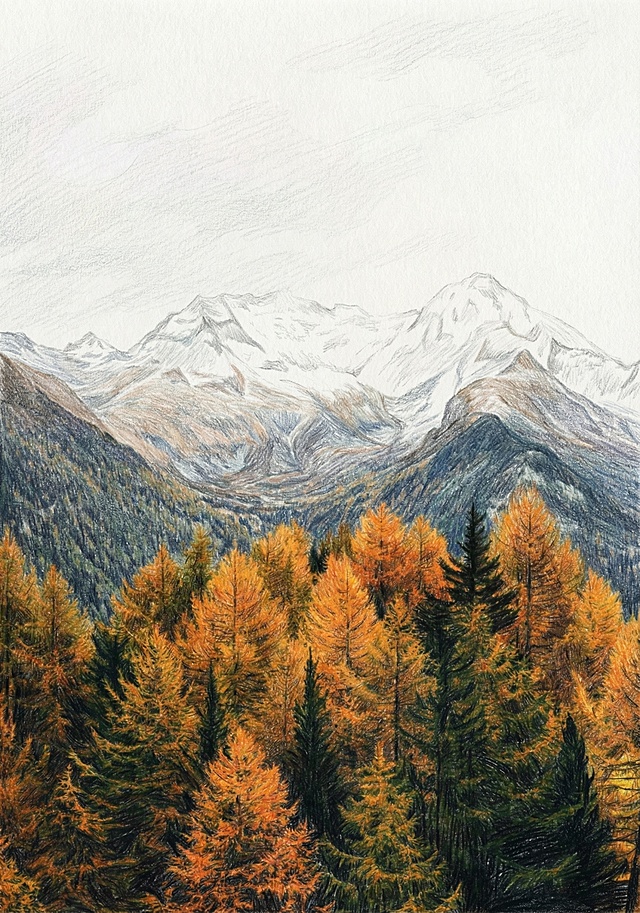 转换为彩铅绘画作品