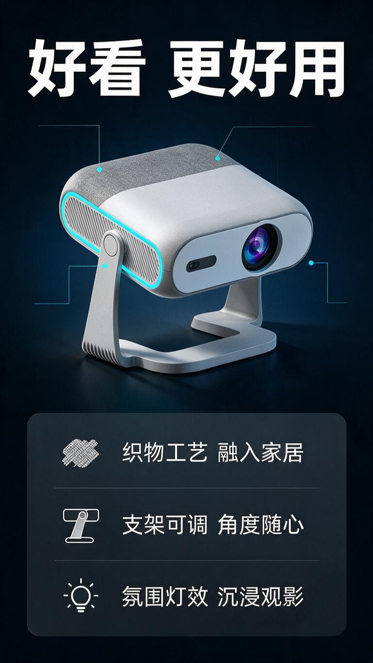 [商品] 使用【图1】【图2】白色圆角机身+灰色织物顶盖+银灰… - 图片创意预览