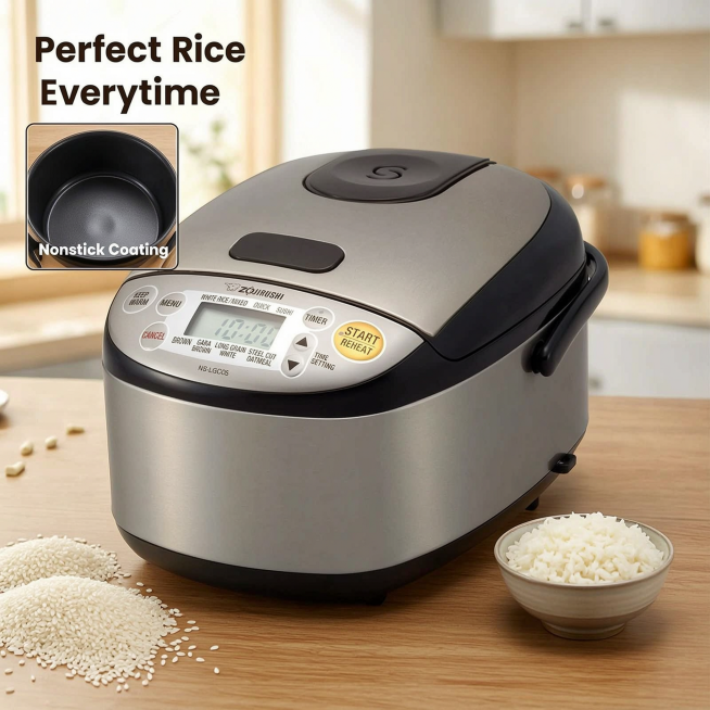 [主图-2] Rice cooker in daily kitchen use scene. [atmosphere style] Real life scene, warm natural styl预览效果