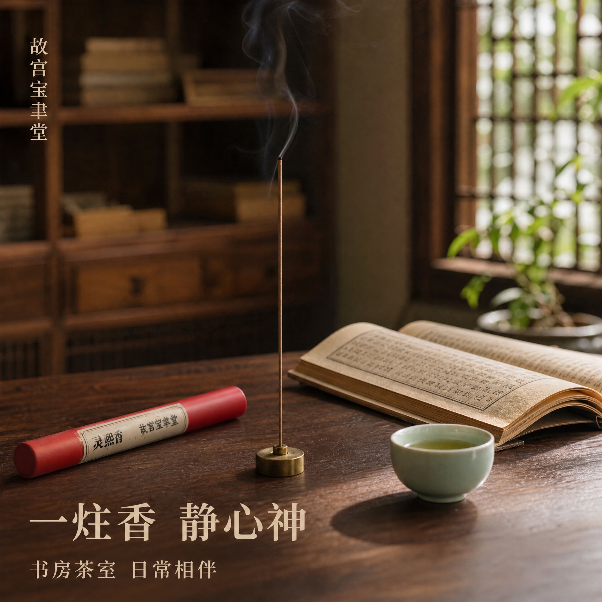 [主图-4] 使用场景 书房茶室品香场景 生活方式种草 [统一… - 图片创意预览