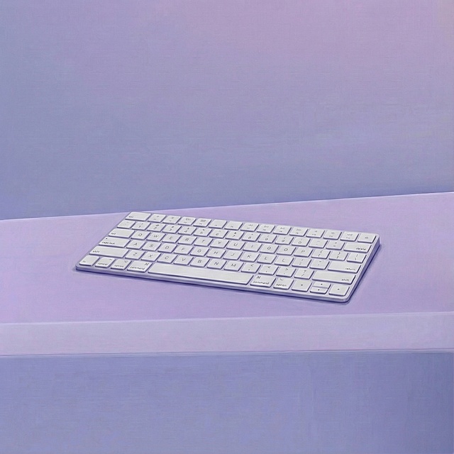 图2的键盘放到图1场景中
