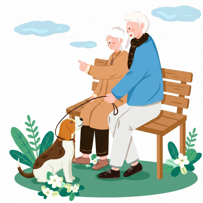 让人物坐在公园长椅上预览效果