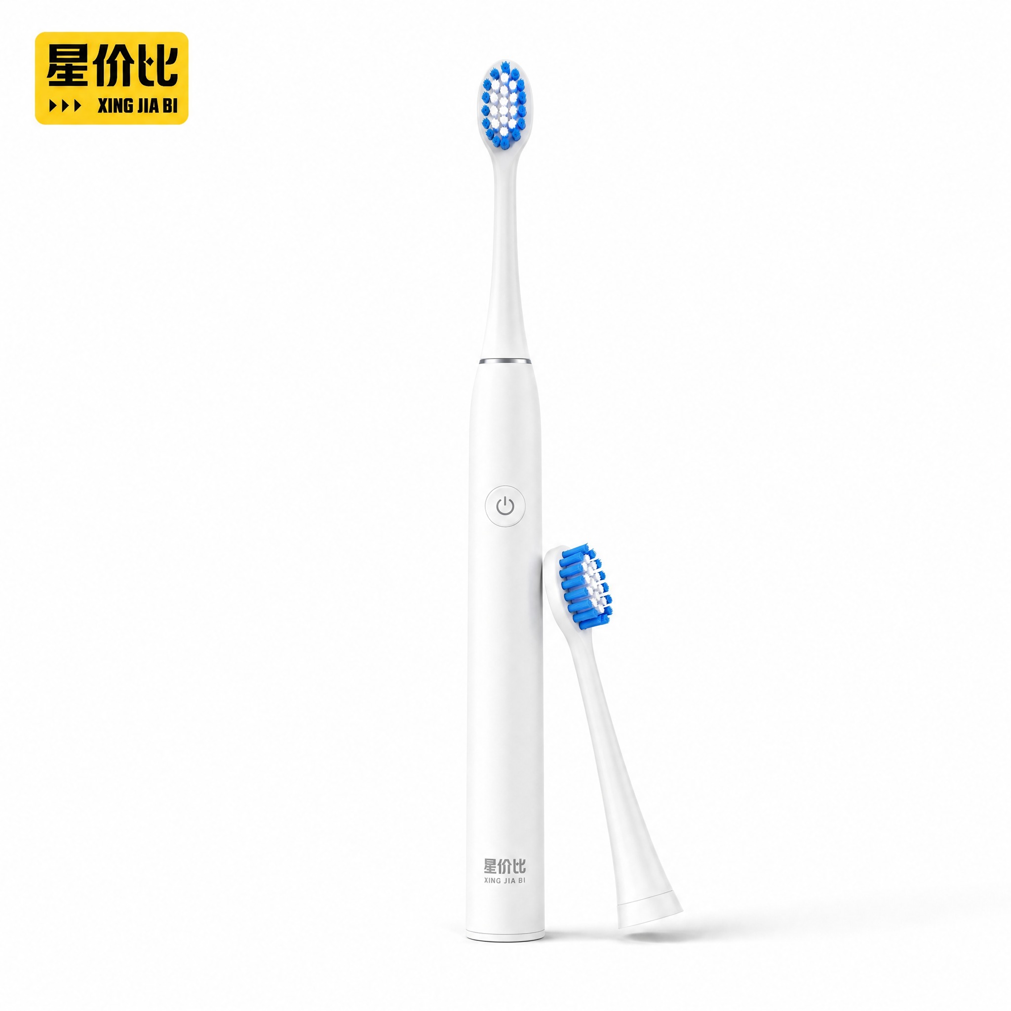 [主图-1 白色款] 白底主图，展示白色款星价比电动牙刷，干净… - 图片创意预览