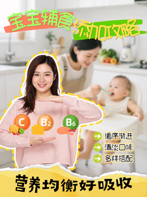小红书视频封面大字吸睛爆火母婴宝宝辅食封面图预览效果