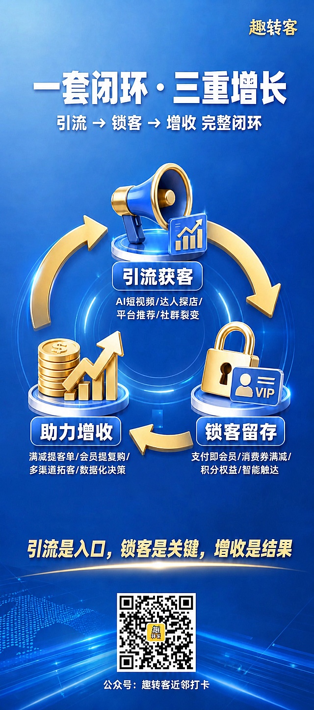 将这张展架三底部的公众号二维码调整为与图2（展架四）二维码完全一样的大小和位置，保持其他所有内容、色调、排版不变，只调整二维码尺寸和位置，确保两张排在一起底部二维码大小位置完全对齐。