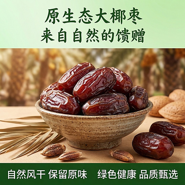 图中大椰枣做10张电商主图