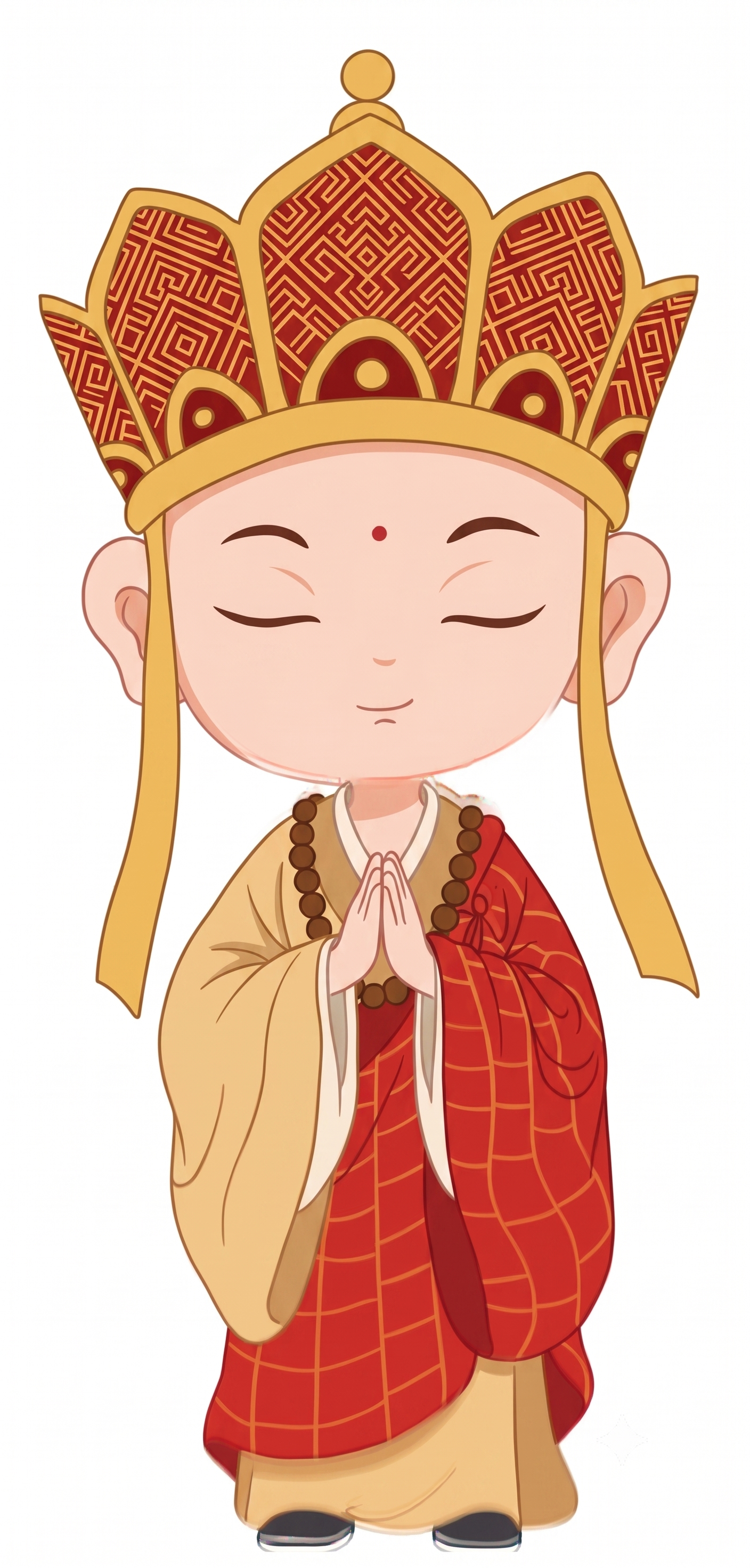 去掉插画上所有水墨笔触效果，改为平滑干净的平涂色彩风格，保留Q… - 图片创意预览