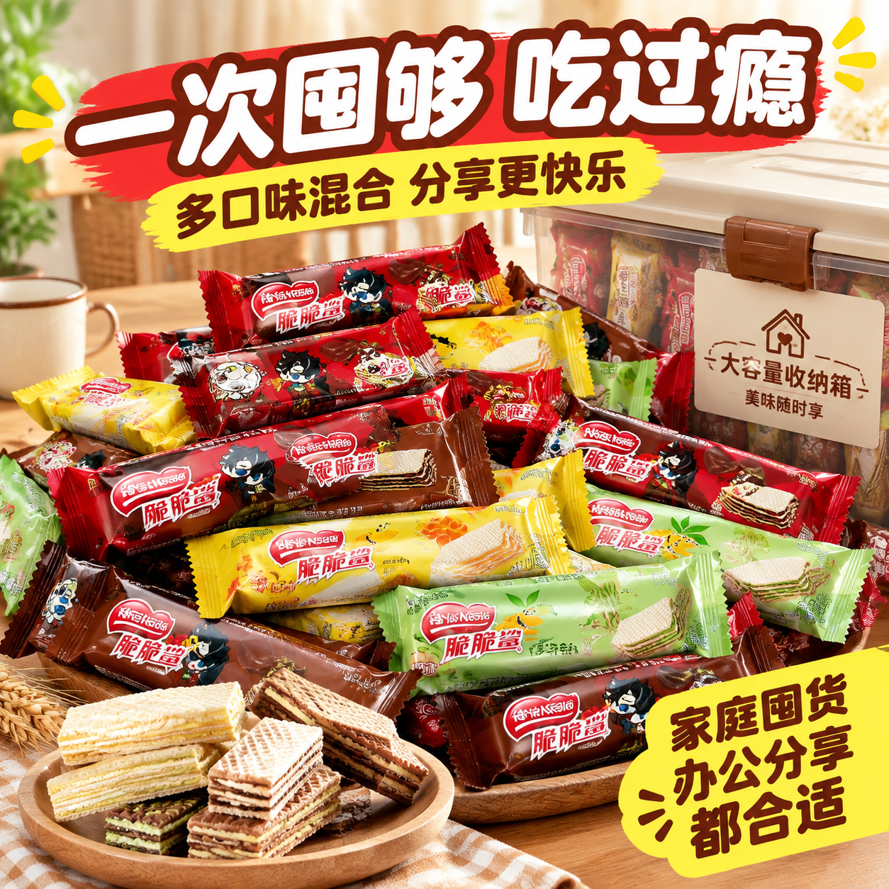 [主图-11] 囤货分享装 量大实惠卖点。 [统一基调] 抖音… - 图片创意预览