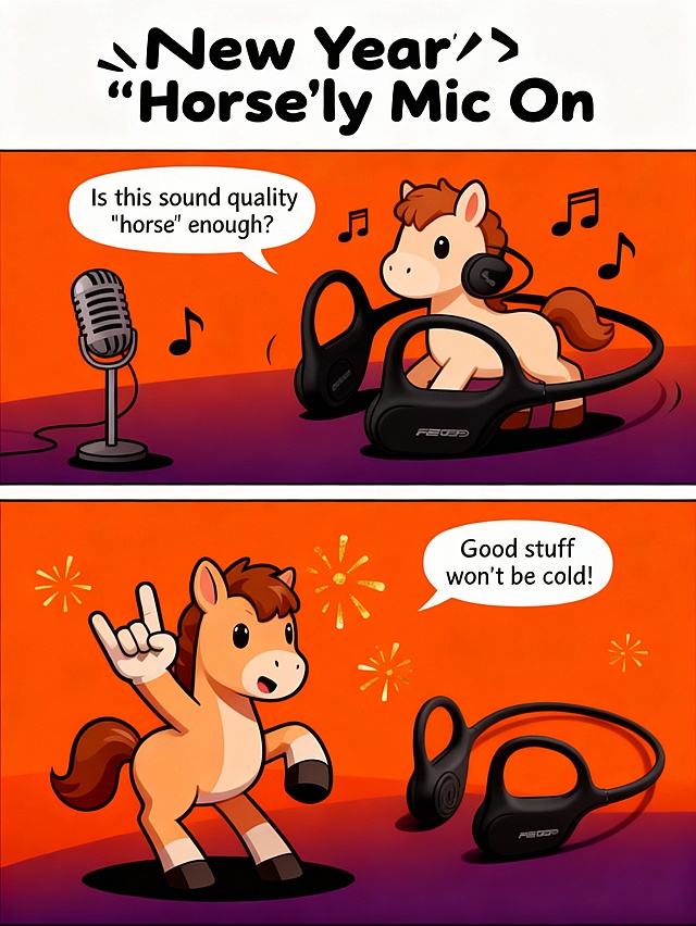 New Year 'Horse'ly Speak Up | Headphone
