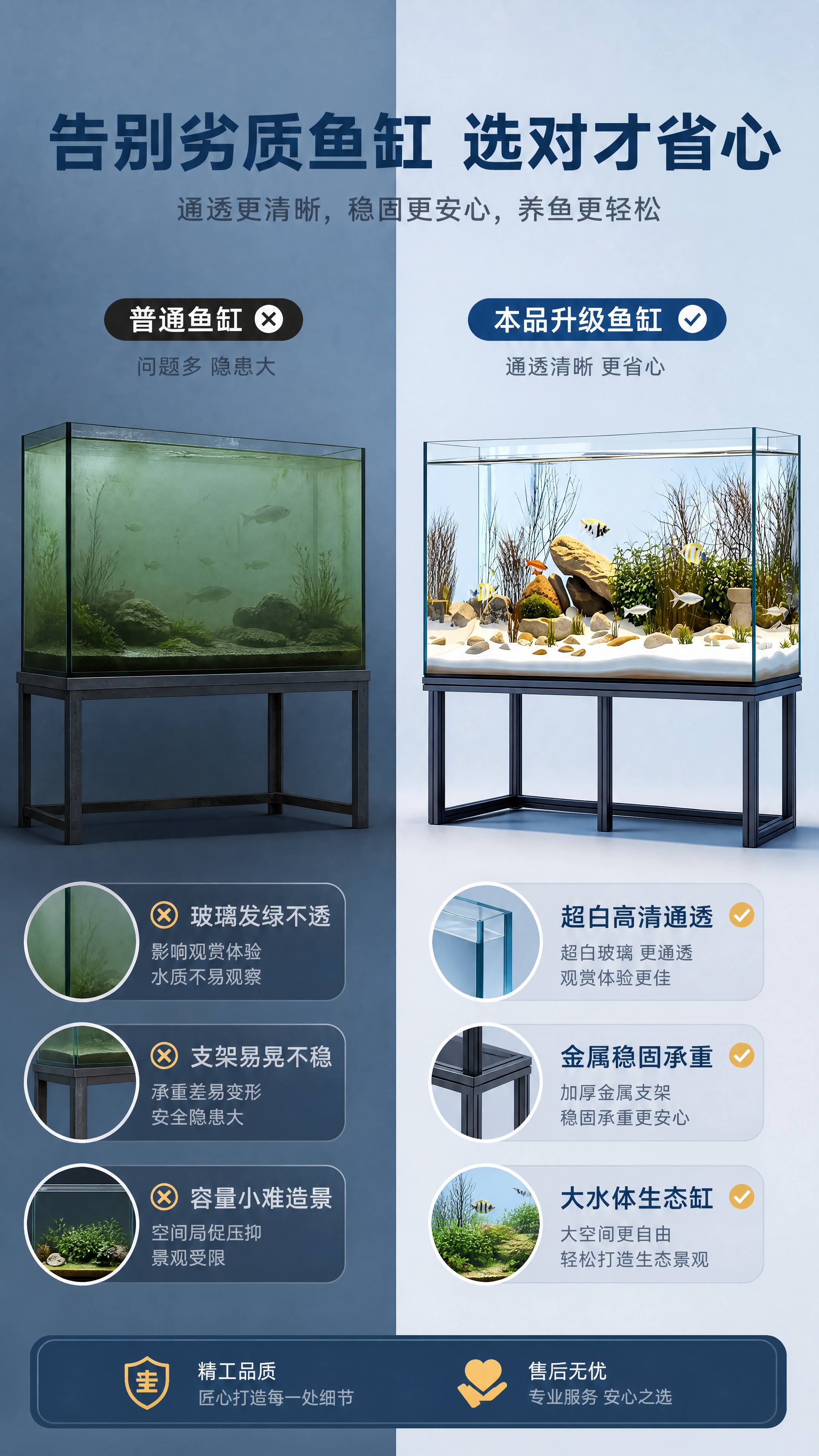[商品] 使用【图1】超白玻璃落地鱼缸；保留鱼缸玻璃材质、金属… - 图片创意预览